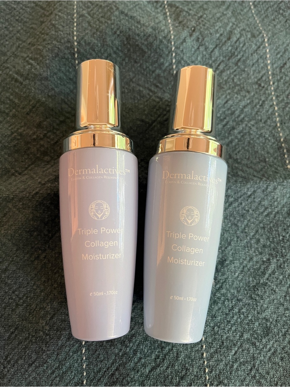 New Dermalactives Triple Power Collagen Moisturizer 1.7 Oz Set Of Two